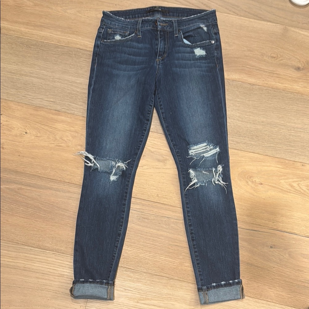 Joe Jeans-Distressed Blue Jeans